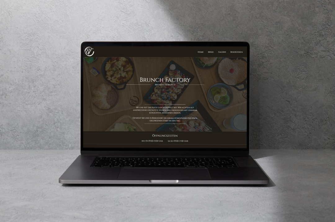 Webdesign Projekt Brunchfactory